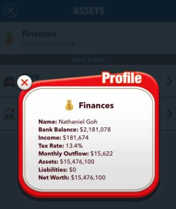 bitlife monthly outflow